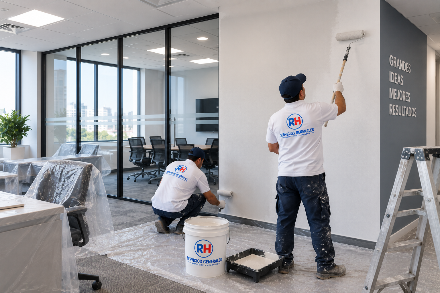 Servicio de pintura para oficinas